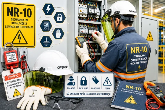 Segurança em Eletricidade — curso NR-10 CWBOTAS