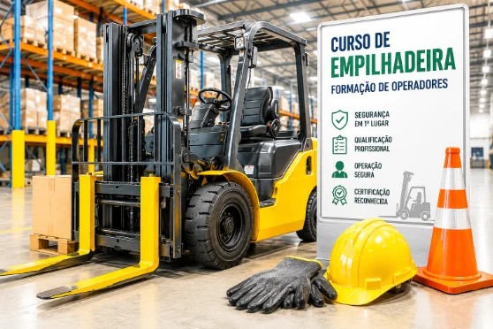Operador de Empilhadeira — curso NR-11 CWBOTAS