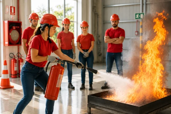 Combate a Incêndio — curso NR-23 CWBOTAS
