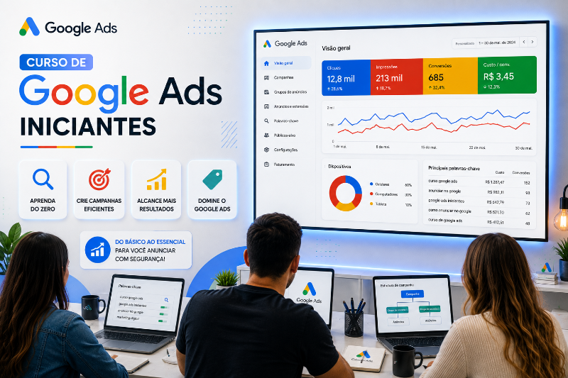 Curso de Google Ads Iniciantes — CWBOTAS Treinamentos