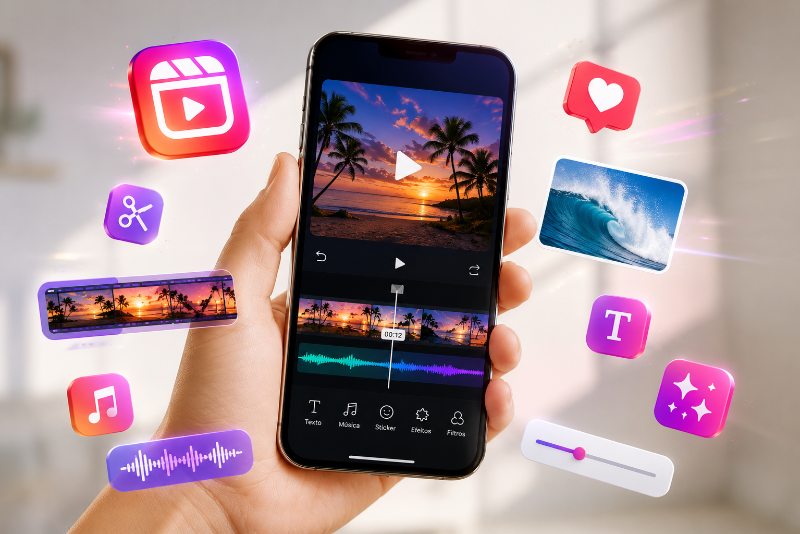 Curso Reels Edições de Vídeos no Instagram — CWBOTAS Treinamentos